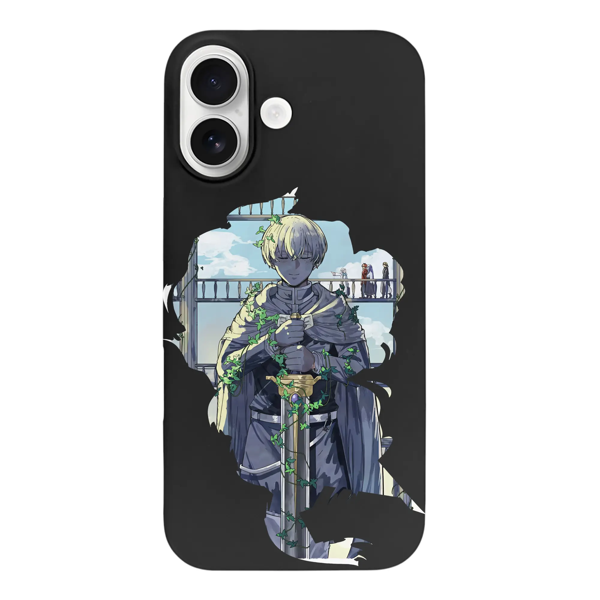 葬送のフリーレン（Frieren） グッズ,ヒンメル（Himmel） - iPhone 17 シリーズ シリコンケース 薄型 耐衝撃 指紋防止 ソフトタッチカバー 精密フィット 傷防止 保護ケース iPhone 17/17 Air/17 Pro/17 Pro Max 対応